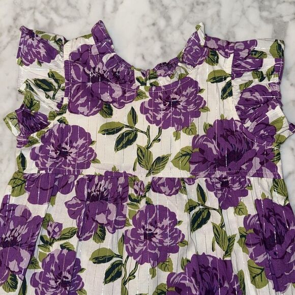 NWT PINK CHICKEN PEONY ROMPER 18/24M - Picture 9 of 13